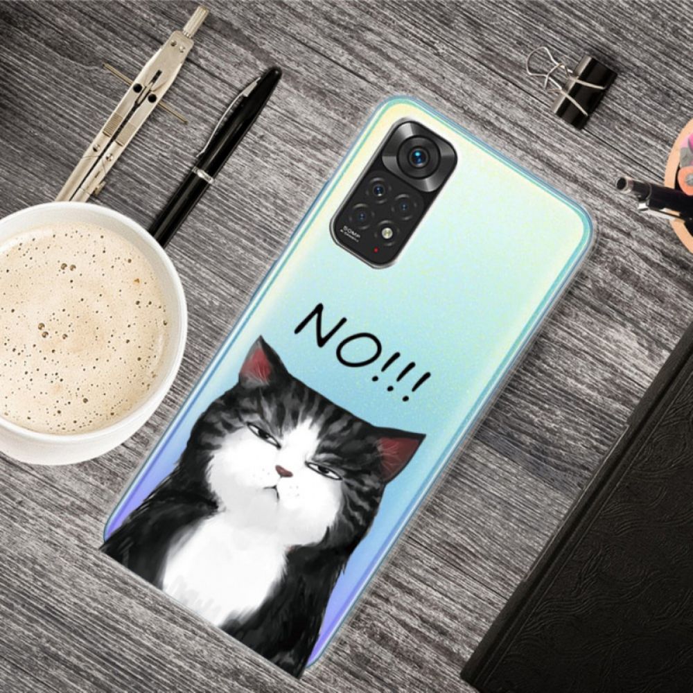 Hülle Für Xiaomi Redmi Note 11 Pro 4G / 5G Die Katze Die Nein Sagt