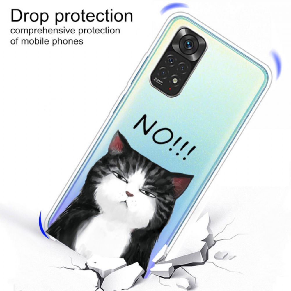 Hülle Für Xiaomi Redmi Note 11 Pro 4G / 5G Die Katze Die Nein Sagt