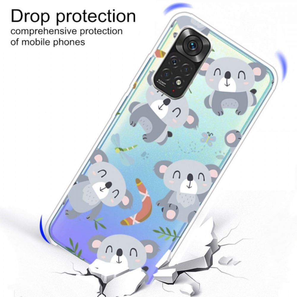 Hülle Für Xiaomi Redmi Note 11 Pro 4G / 5G Kleine Graue Koalas