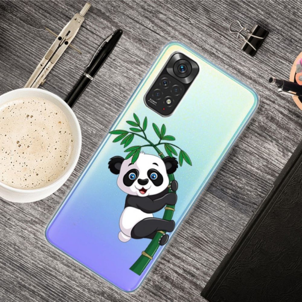 Hülle Für Xiaomi Redmi Note 11 Pro 4G / 5G Panda Auf Bambus