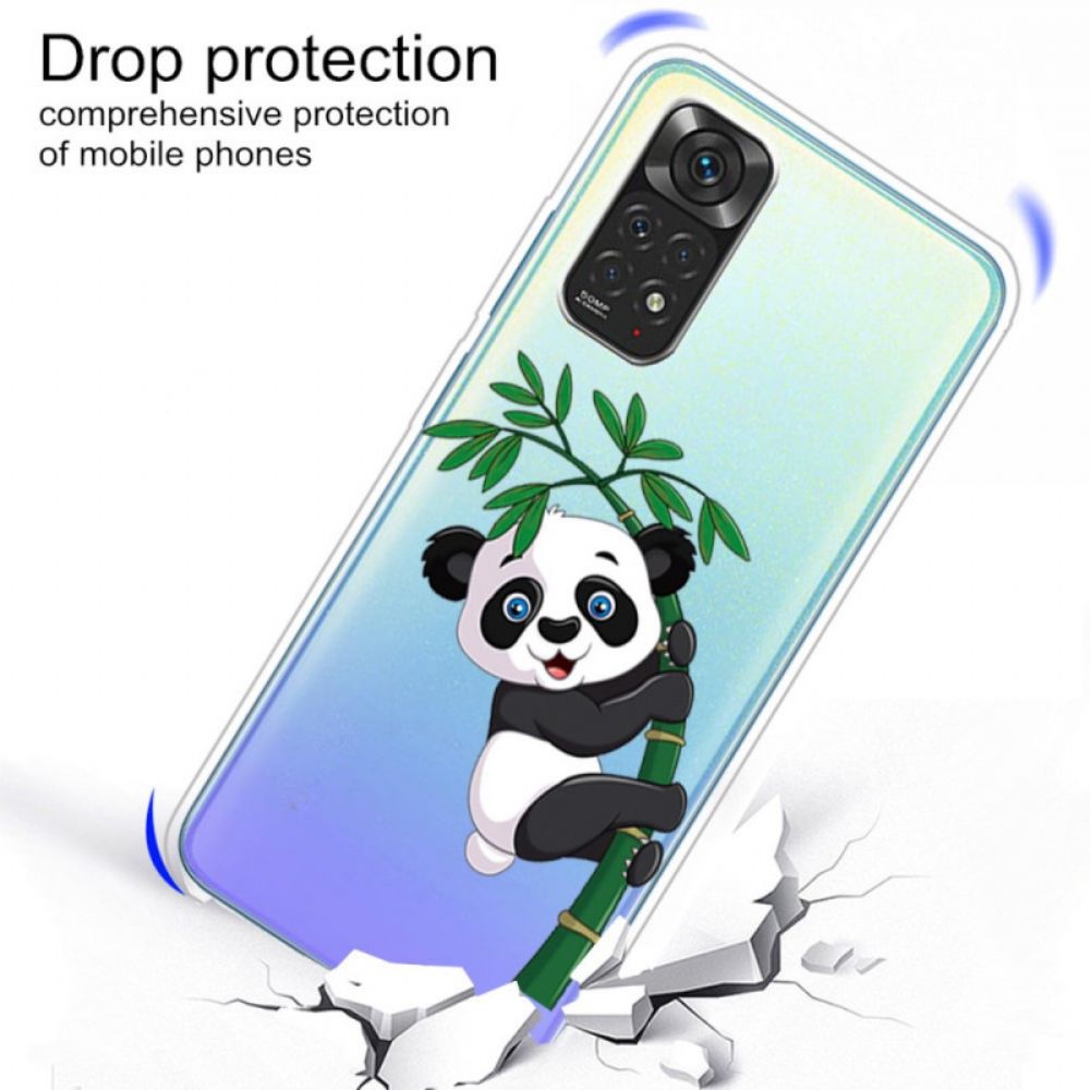 Hülle Für Xiaomi Redmi Note 11 Pro 4G / 5G Panda Auf Bambus