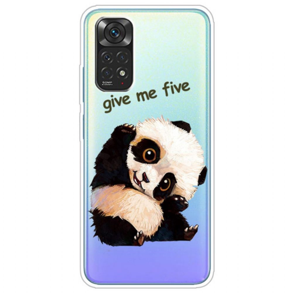 Hülle Für Xiaomi Redmi Note 11 Pro 4G / 5G Panda Gib Mir Fünf