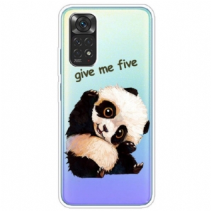 Hülle Für Xiaomi Redmi Note 11 Pro 4G / 5G Panda Gib Mir Fünf