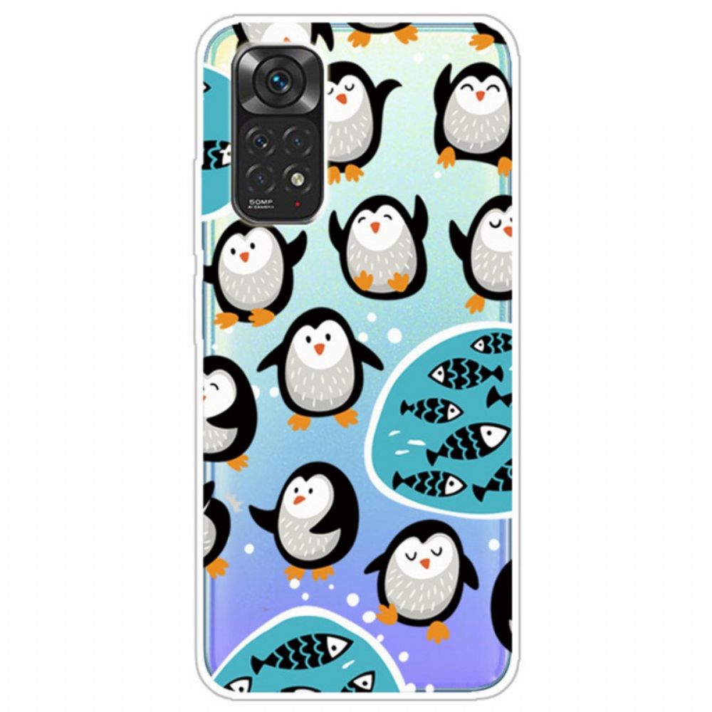 Hülle Für Xiaomi Redmi Note 11 Pro 4G / 5G Pinguine Und Fische