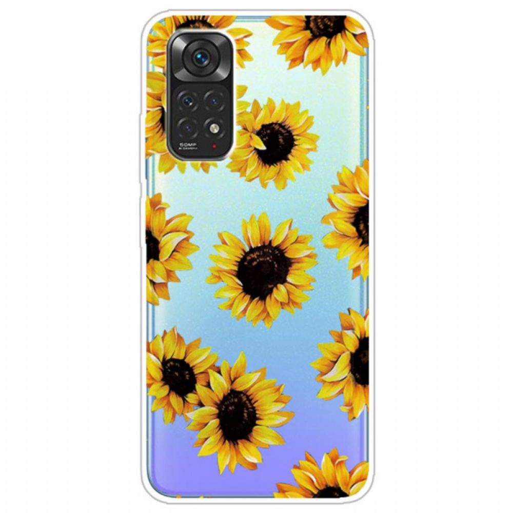 Hülle Für Xiaomi Redmi Note 11 Pro 4G / 5G Sonnenblumen