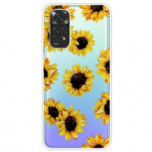 Hülle Für Xiaomi Redmi Note 11 Pro 4G / 5G Sonnenblumen