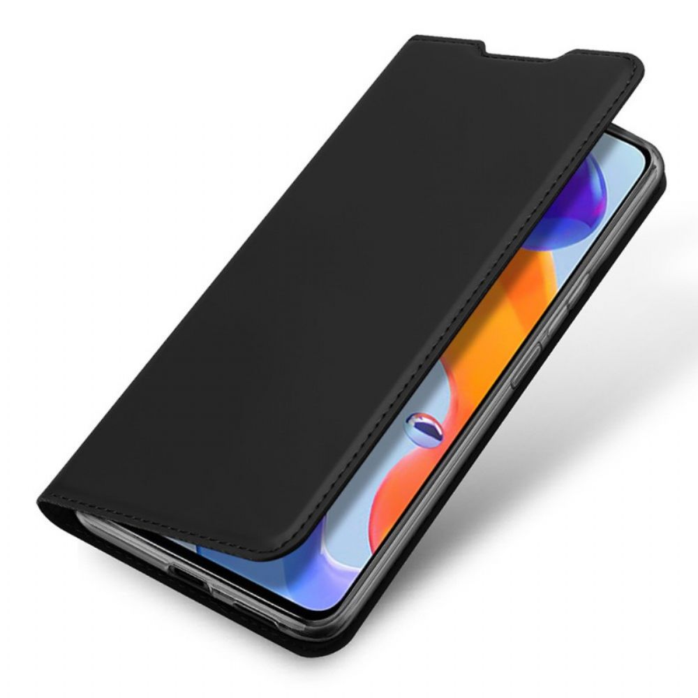 Schutzhülle Für Xiaomi Redmi Note 11 Pro 4G / 5G Flip Case Dux Ducis Pro-skin