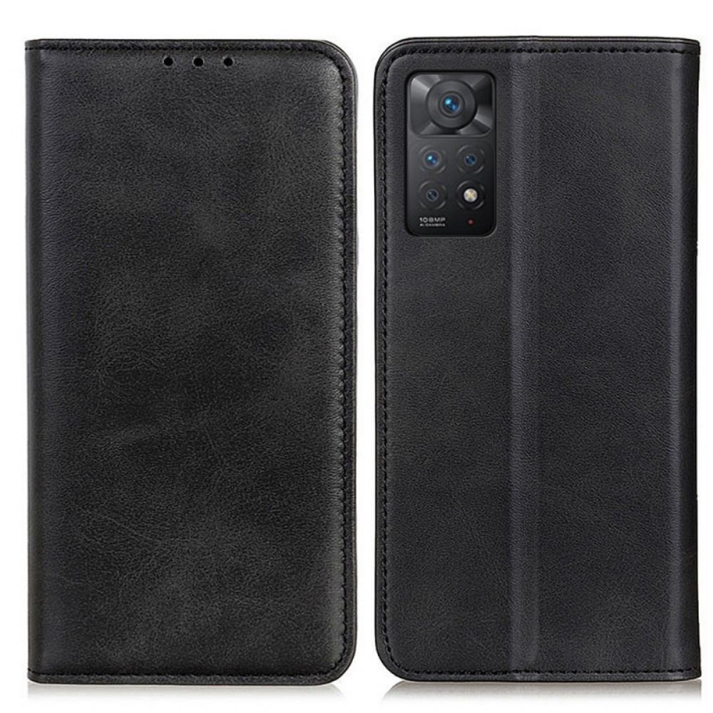 Schutzhülle Für Xiaomi Redmi Note 11 Pro 4G / 5G Flip Case Elegance Spaltleder