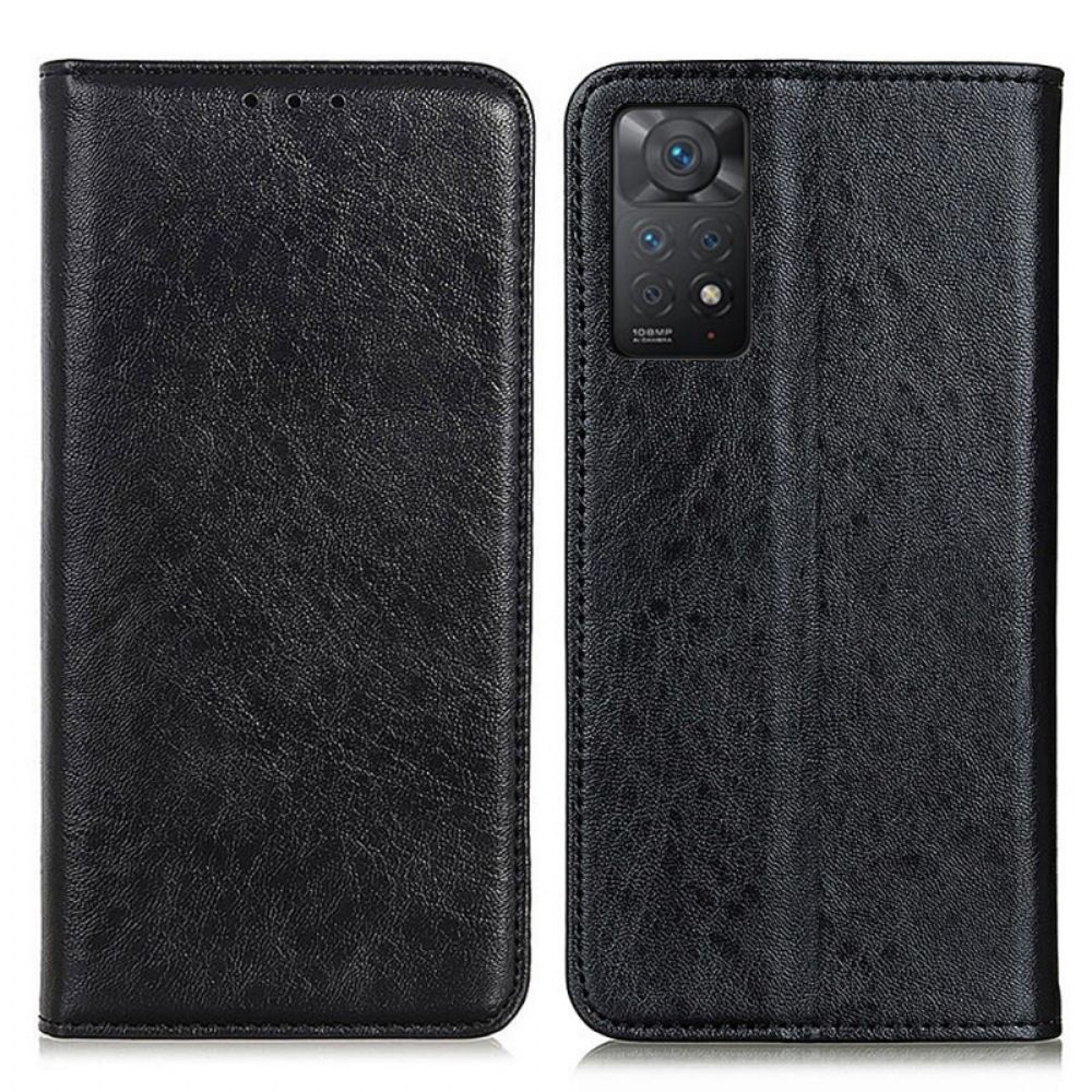 Schutzhülle Für Xiaomi Redmi Note 11 Pro 4G / 5G Flip Case Lederstruktur