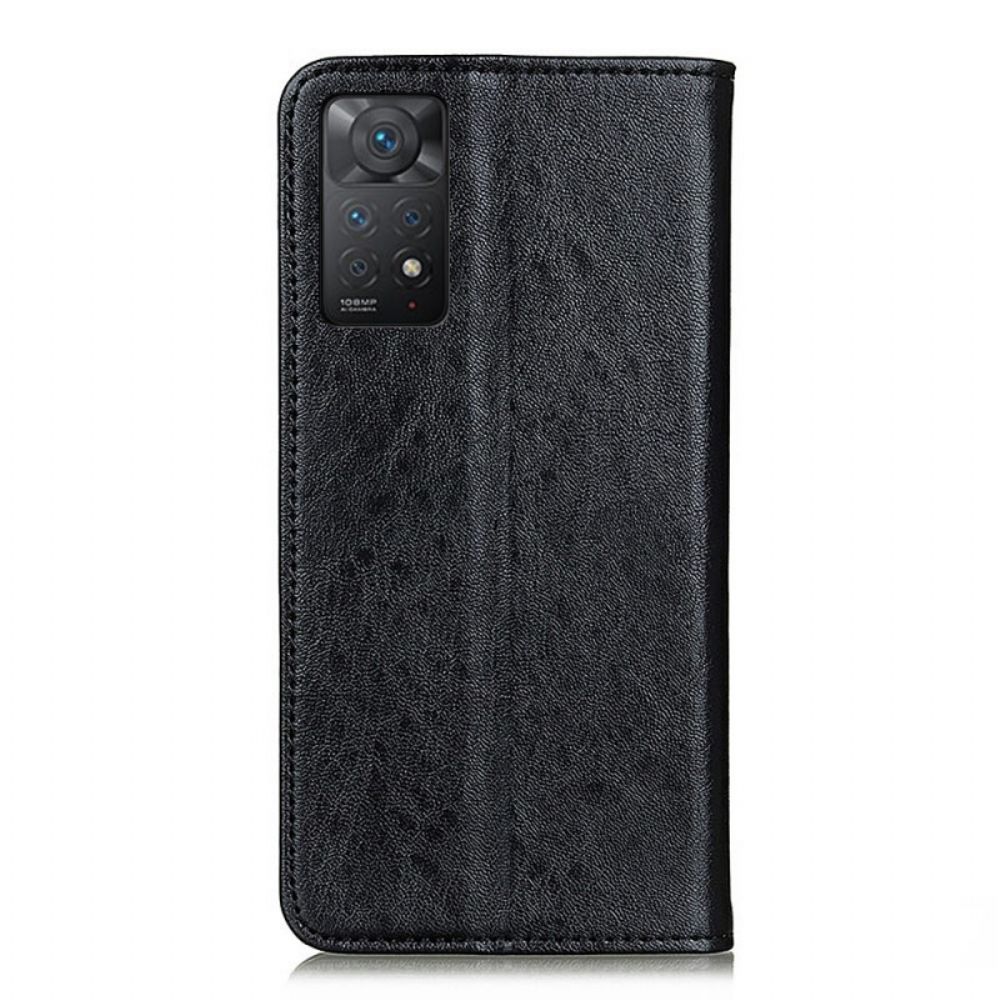 Schutzhülle Für Xiaomi Redmi Note 11 Pro 4G / 5G Flip Case Lederstruktur