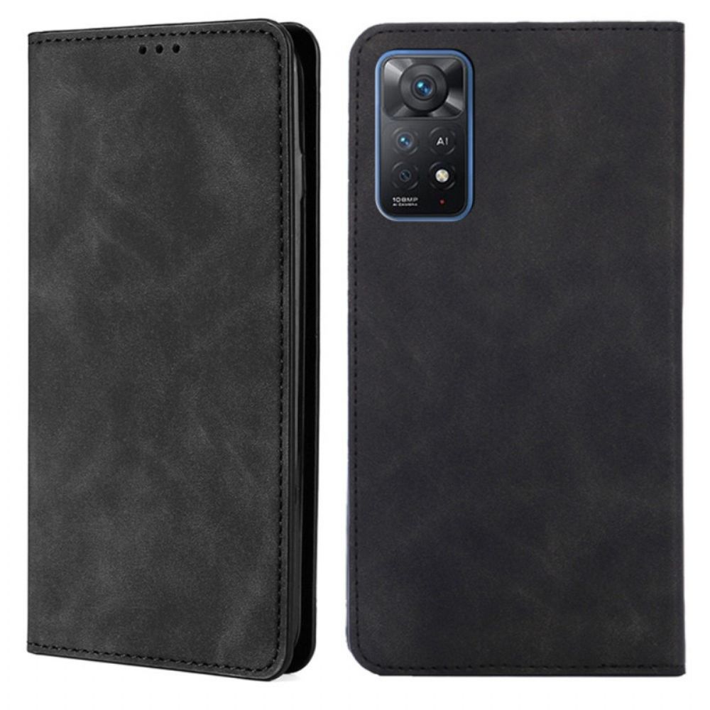 Schutzhülle Für Xiaomi Redmi Note 11 Pro 4G / 5G Flip Case Skin-touch-design