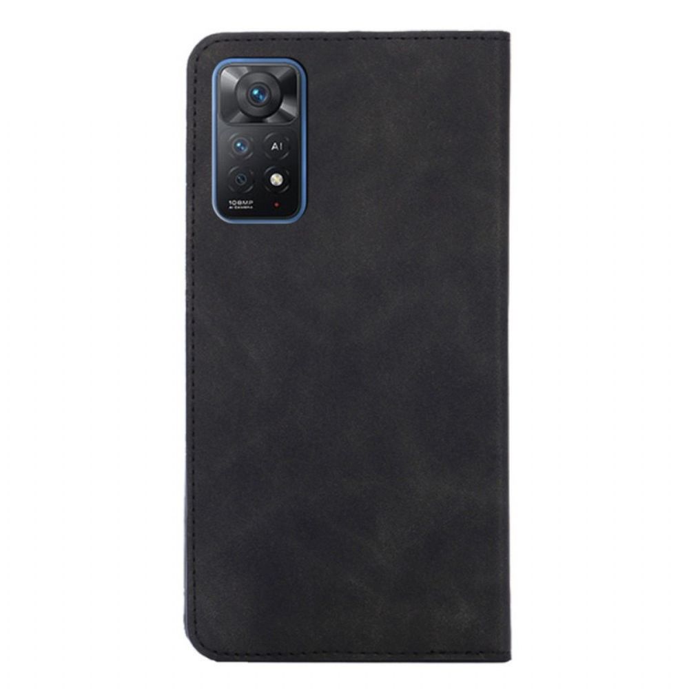 Schutzhülle Für Xiaomi Redmi Note 11 Pro 4G / 5G Flip Case Skin-touch-design