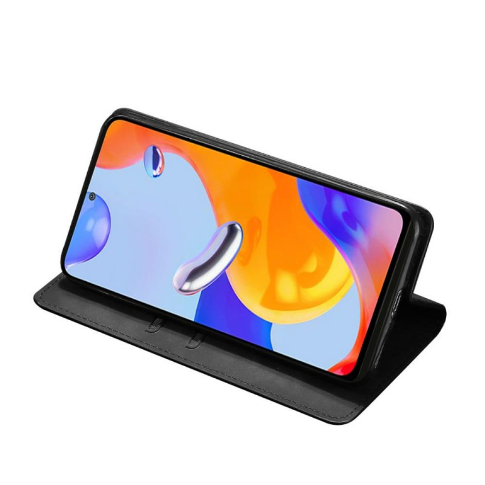 Schutzhülle Für Xiaomi Redmi Note 11 Pro 4G / 5G Flip Case Skin-touch-design