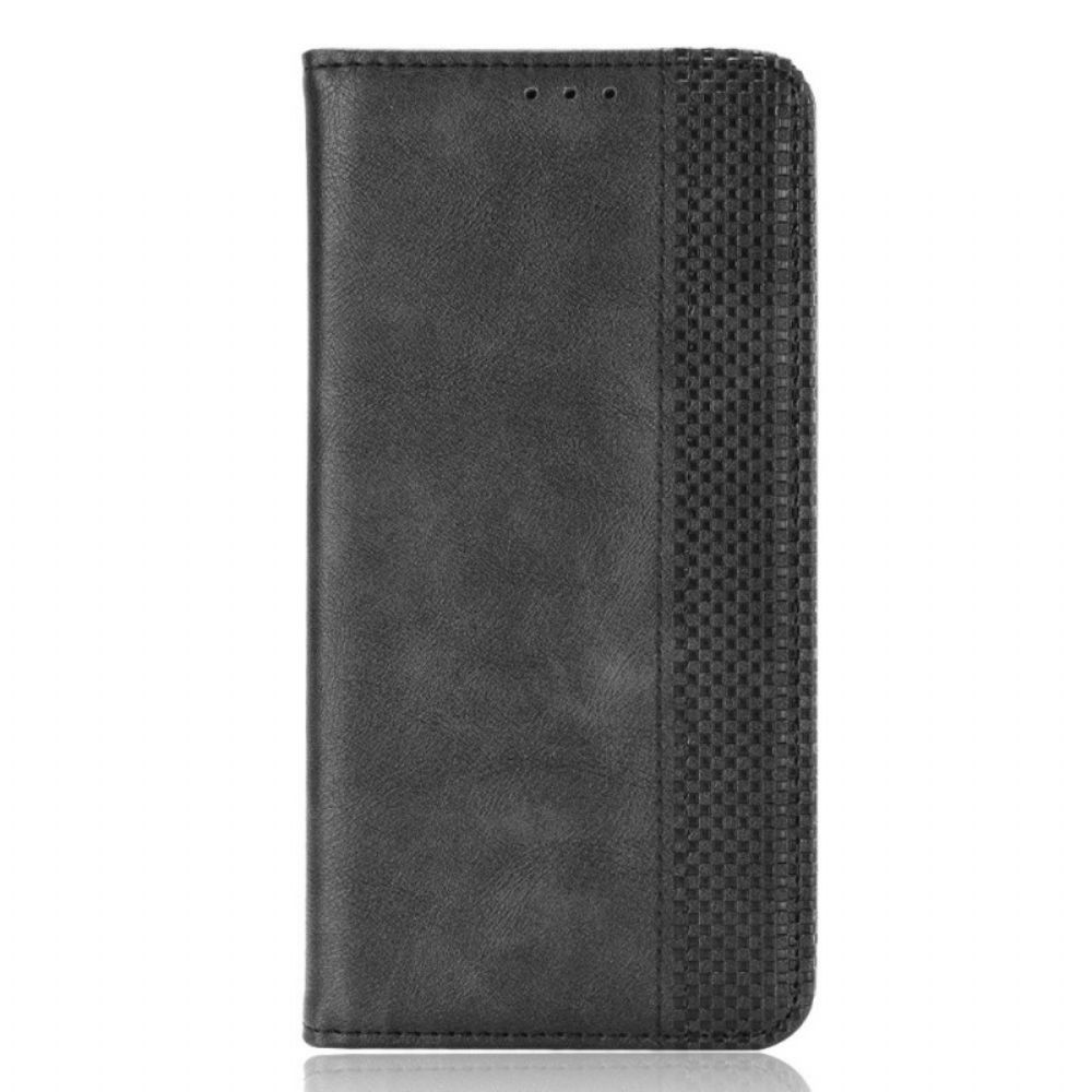 Schutzhülle Für Xiaomi Redmi Note 11 Pro 4G / 5G Flip Case Stilisierter Vintage-ledereffekt