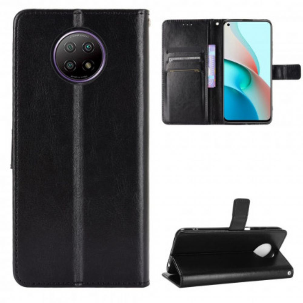 Flip Case Für Xiaomi Redmi Note 9 5G / 9T 5G Auffälliges Kunstleder