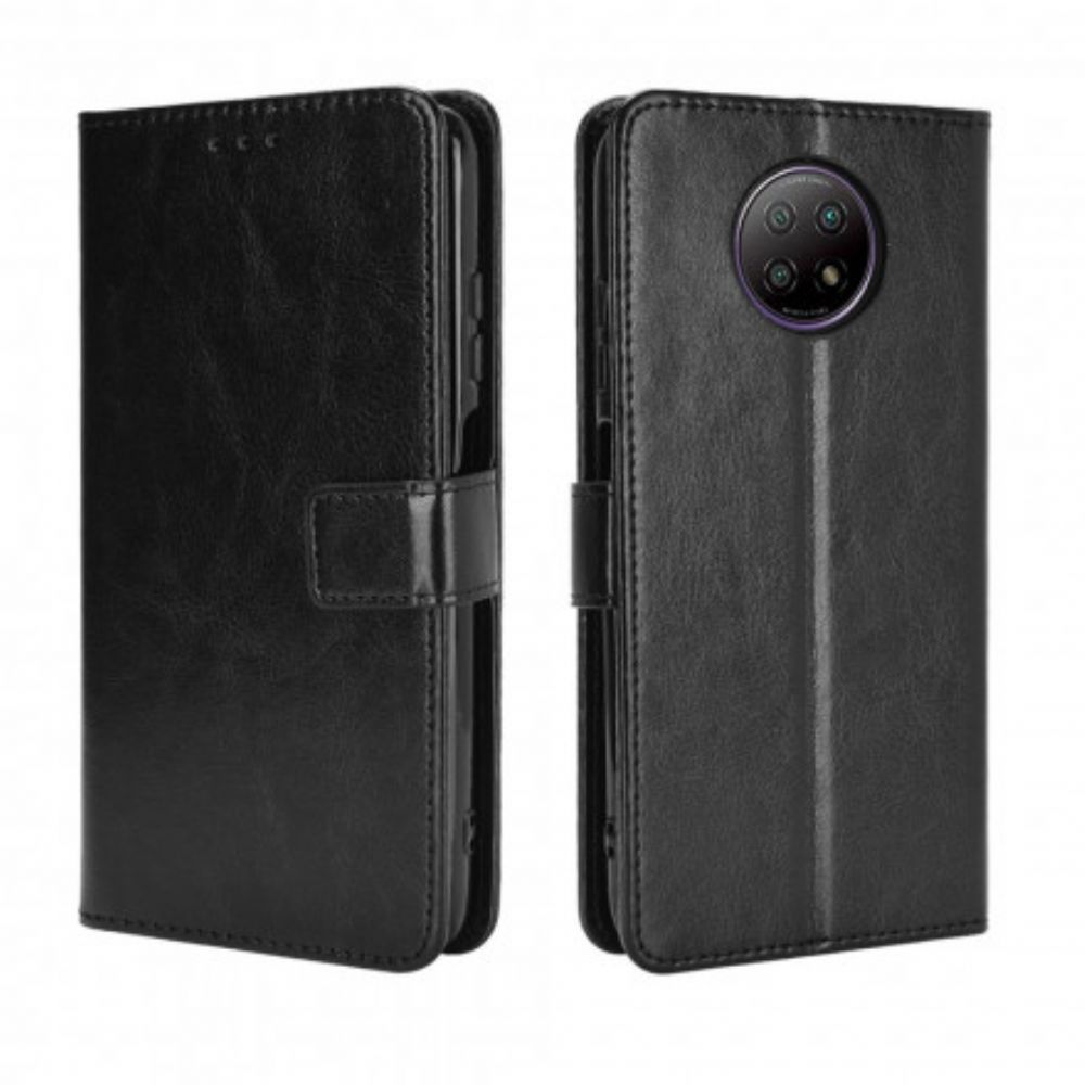 Flip Case Für Xiaomi Redmi Note 9 5G / 9T 5G Auffälliges Kunstleder