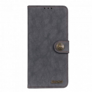 Flip Case Für Xiaomi Redmi Note 9 5G / 9T 5G Khazneh Spaltleder