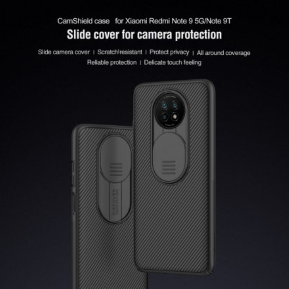 Hülle Für Xiaomi Redmi Note 9 5G / 9T 5G Nillkin Camshield-serie