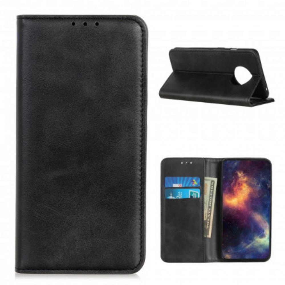 Schutzhülle Für Xiaomi Redmi Note 9 5G / 9T 5G Flip Case Elegance Spaltleder