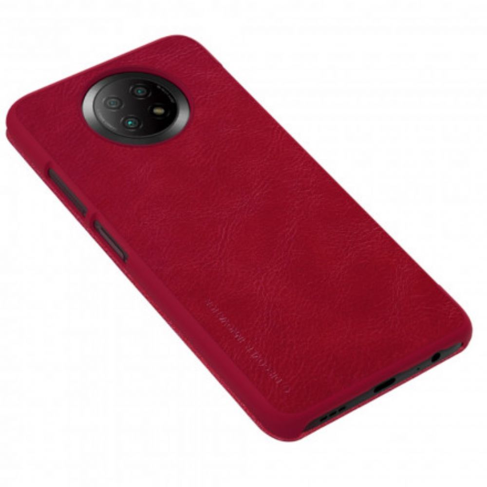 Schutzhülle Für Xiaomi Redmi Note 9 5G / 9T 5G Flip Case Nillkin Qin-serie