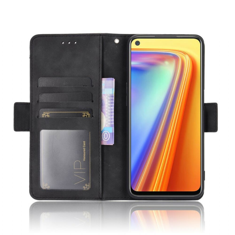 Flip Case Für Realme 7 Erstklassige Multi-karte