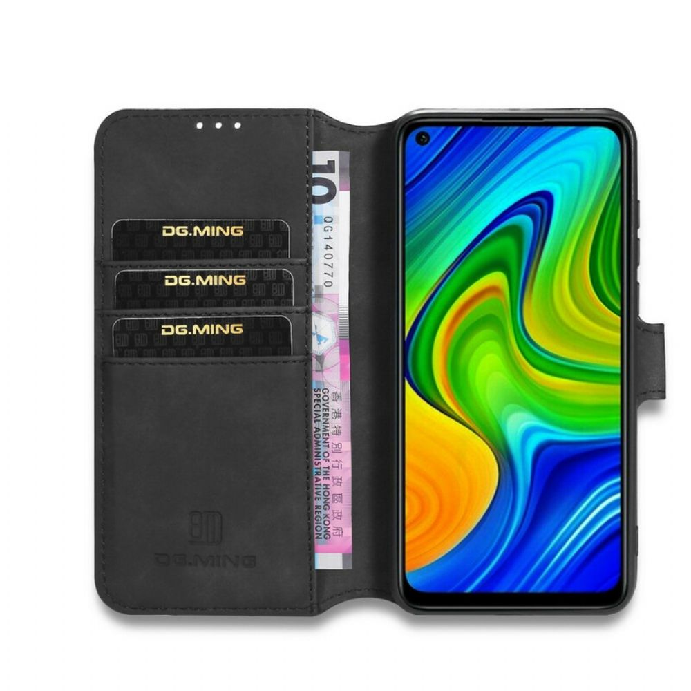 Flip Case Für Xiaomi Redmi Note 9 Dg.ming Retro