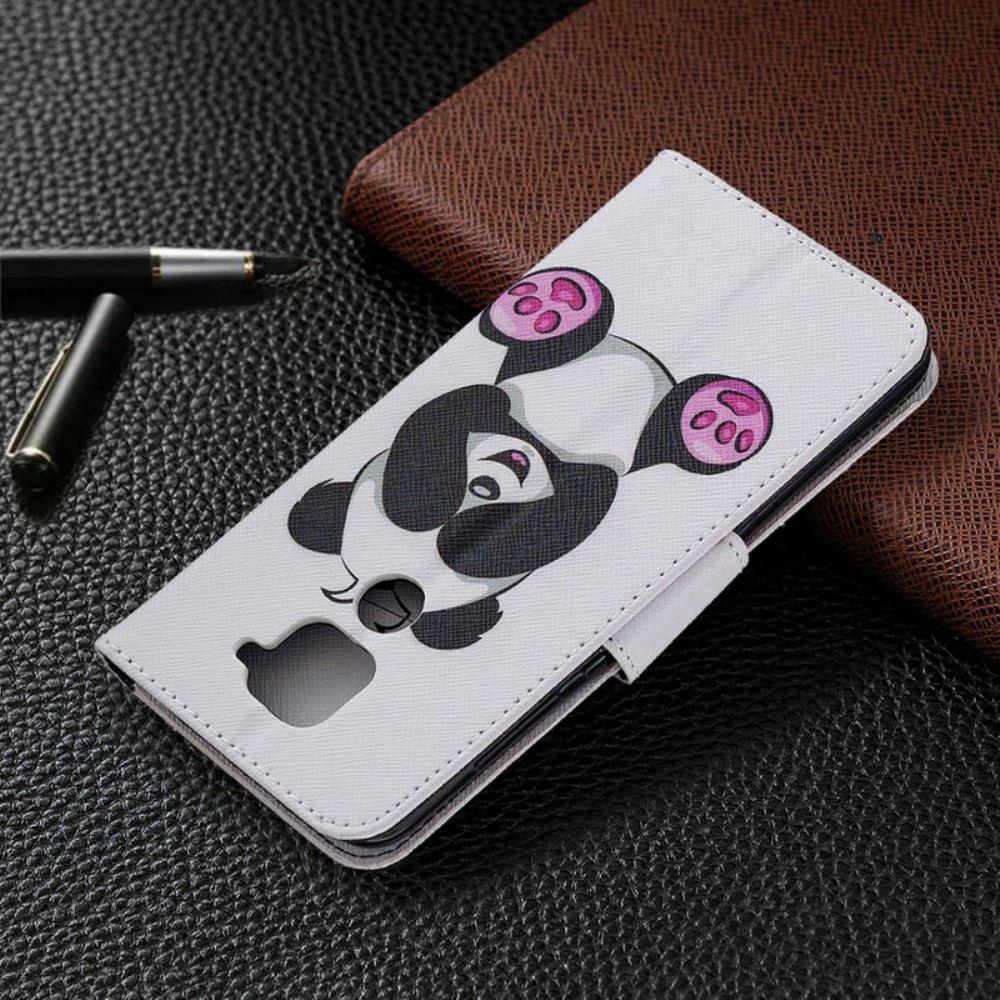 Flip Case Für Xiaomi Redmi Note 9 Panda-spaß