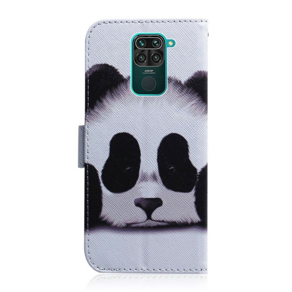 Flip Case Für Xiaomi Redmi Note 9 Pandagesicht