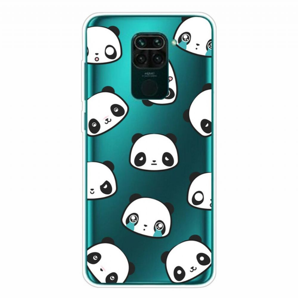 Handyhülle Für Xiaomi Redmi Note 9 Sentimentale Pandas