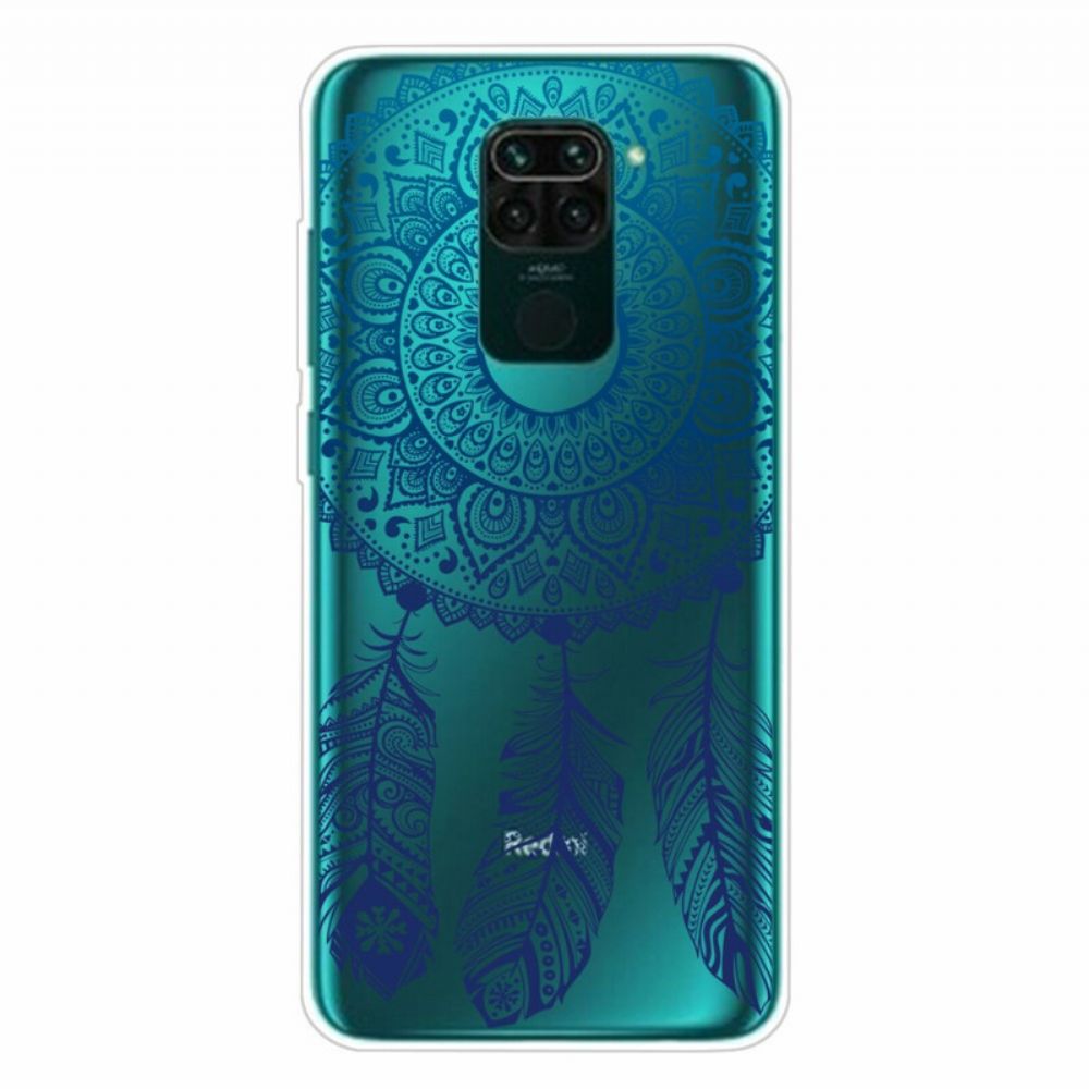 Hülle Für Xiaomi Redmi Note 9 Einzelnes Blumen-mandala