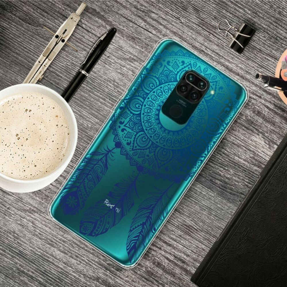 Hülle Für Xiaomi Redmi Note 9 Einzelnes Blumen-mandala