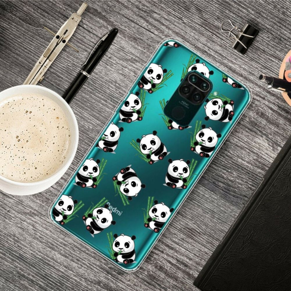 Hülle Für Xiaomi Redmi Note 9 Kleine Pandas