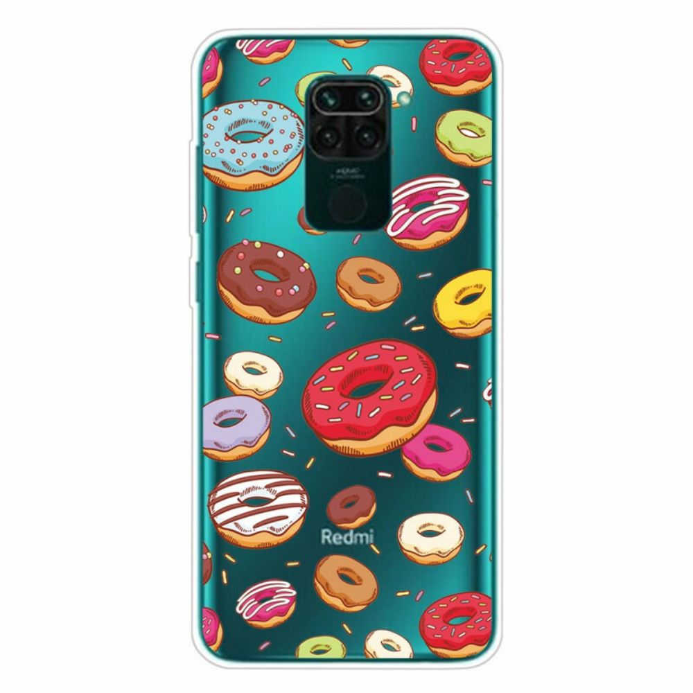 Hülle Für Xiaomi Redmi Note 9 Liebe Donuts