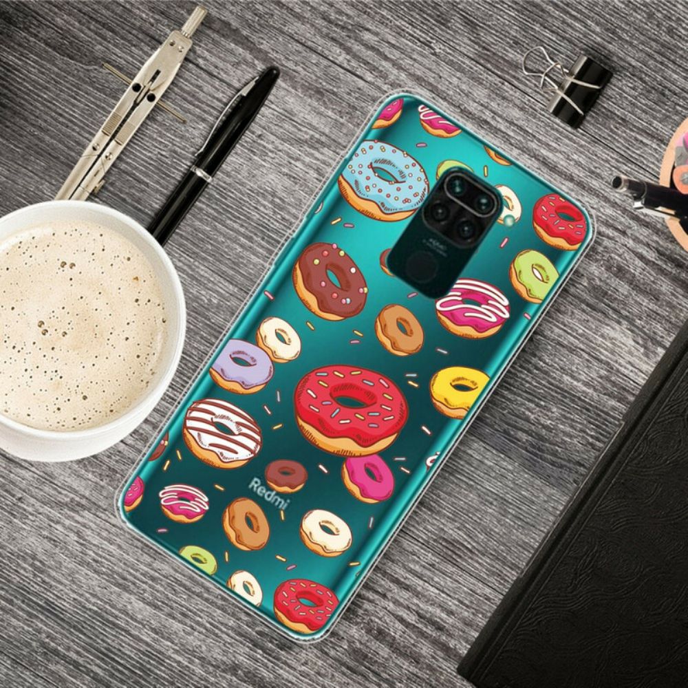 Hülle Für Xiaomi Redmi Note 9 Liebe Donuts