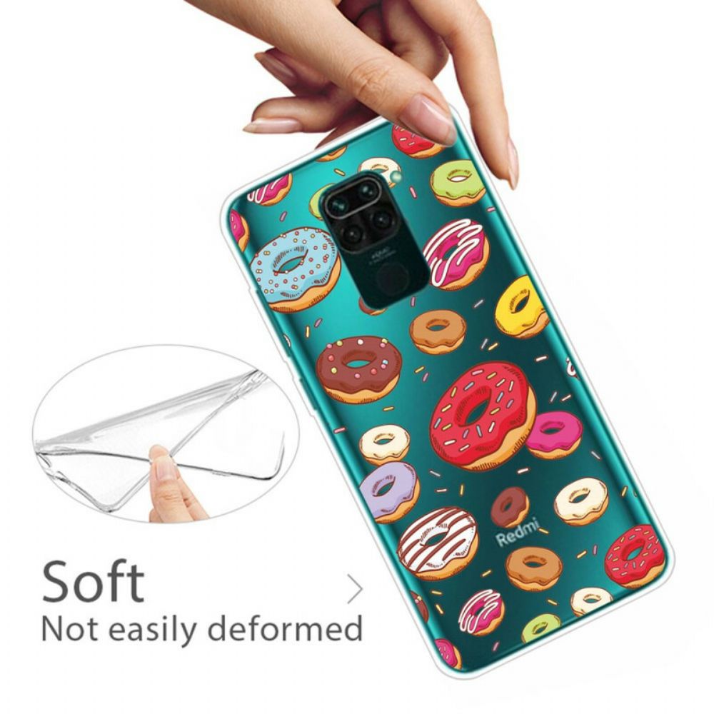 Hülle Für Xiaomi Redmi Note 9 Liebe Donuts