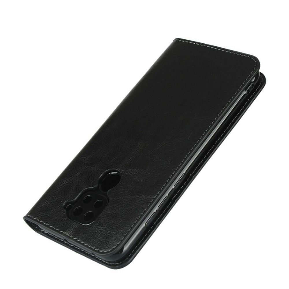 Schutzhülle Für Xiaomi Redmi Note 9 Flip Case Echtes Leder