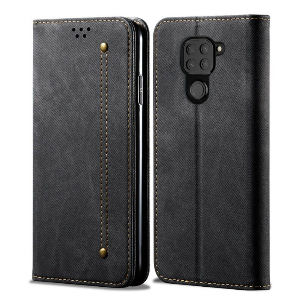 Schutzhülle Für Xiaomi Redmi Note 9 Flip Case Jeansstoff