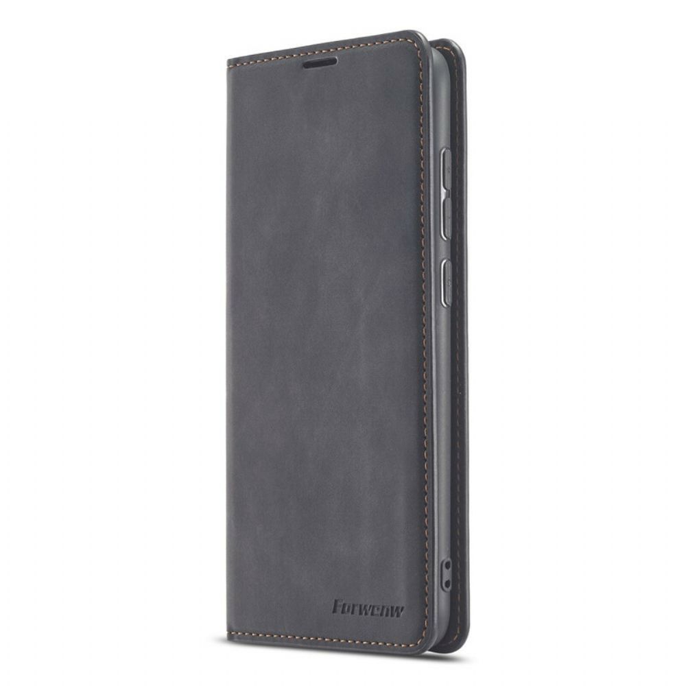 Schutzhülle Für Xiaomi Redmi Note 9 Flip Case Ledereffekt Vorderw