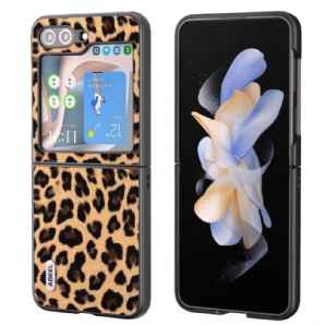 Hülle Samsung Galaxy Z Flip 5 Handyhülle Leopard Abeel