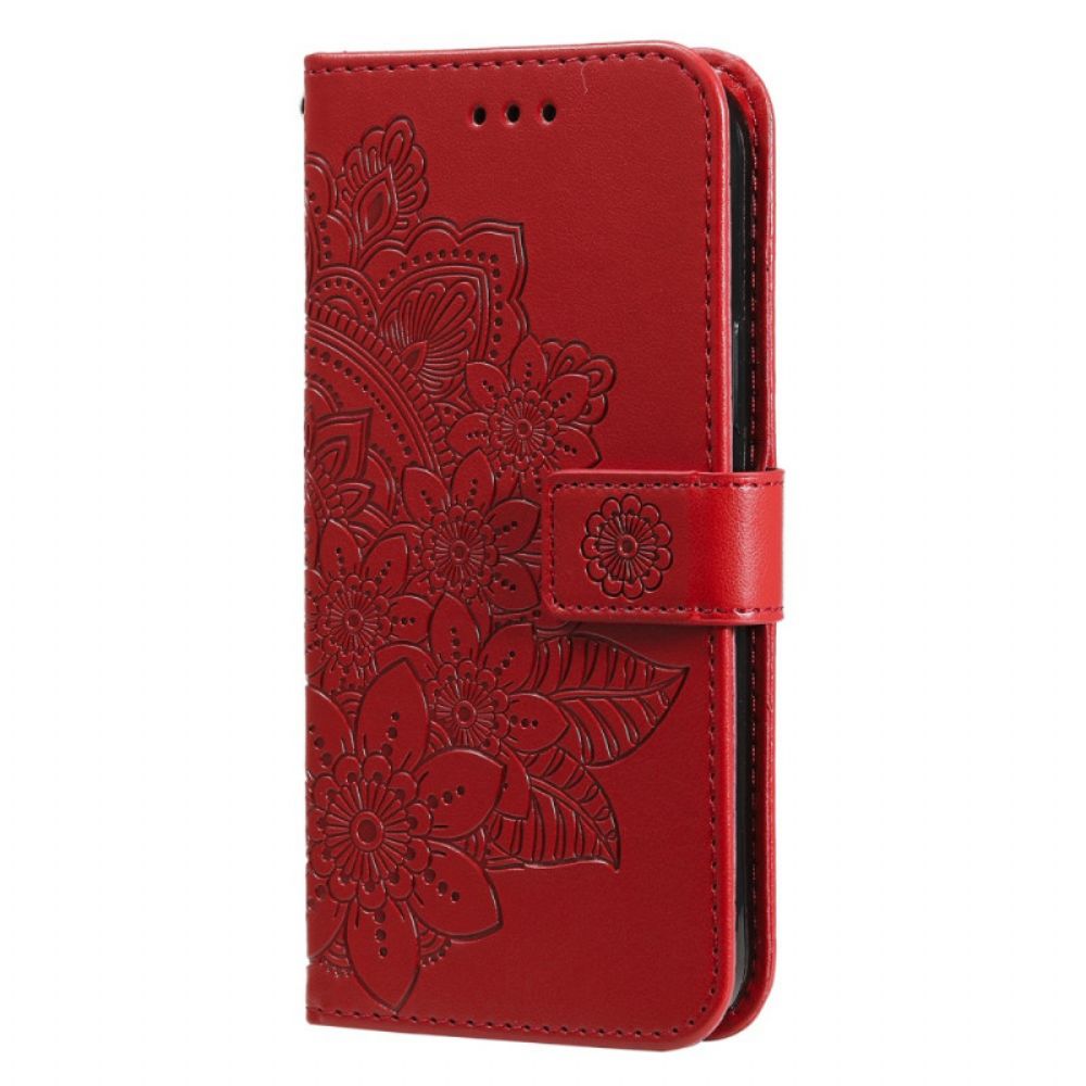 Flip Case Für Google Pixel 6 Pro Blumen-mandala