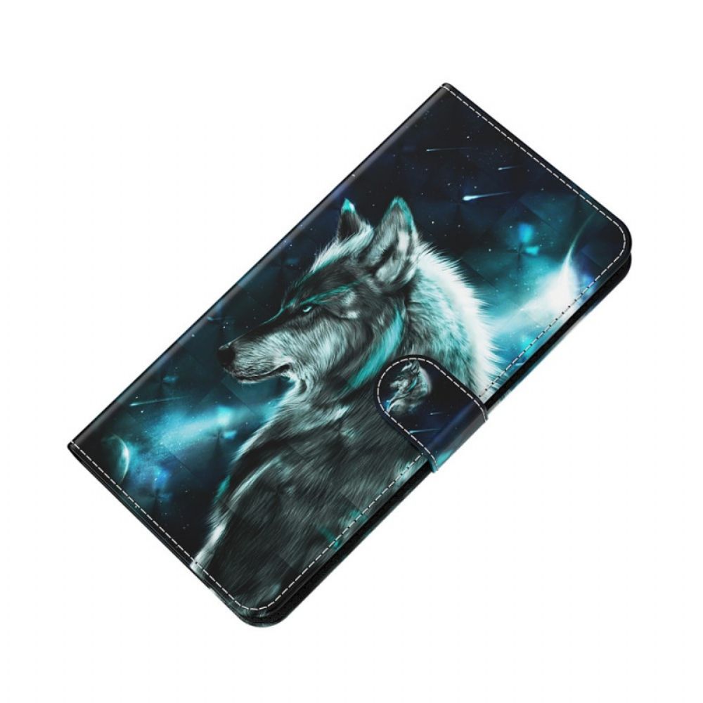 Flip Case Für Google Pixel 6 Pro Majestätischer Wolf