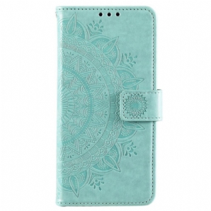 Flip Case Für Google Pixel 6 Pro Sonnen-mandala