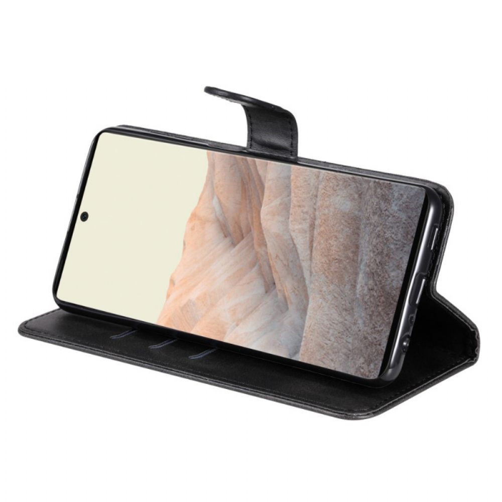 Flip Case Für Google Pixel 6 Pro Vintage Geldbörse