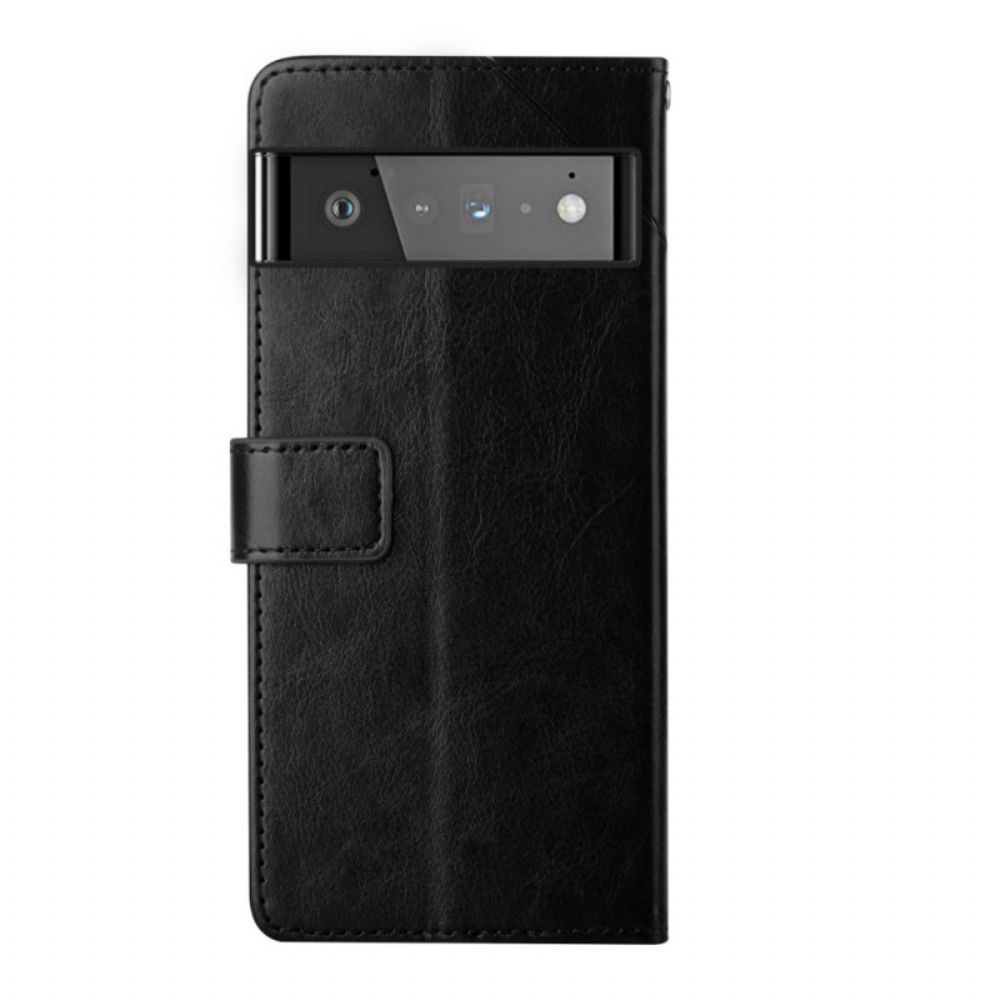 Lederhüllen Für Google Pixel 6 Pro Geo Y Design Leather Style