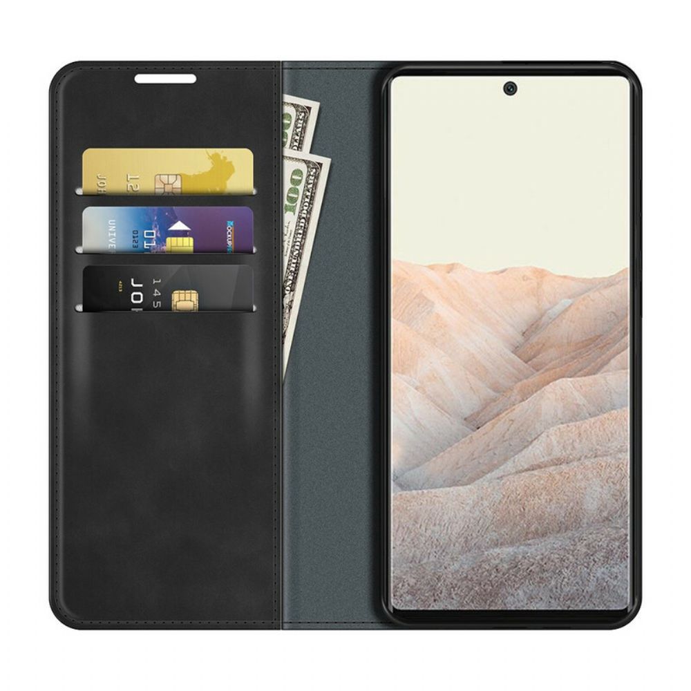 Schutzhülle Für Google Pixel 6 Pro Flip Case Hautberührung