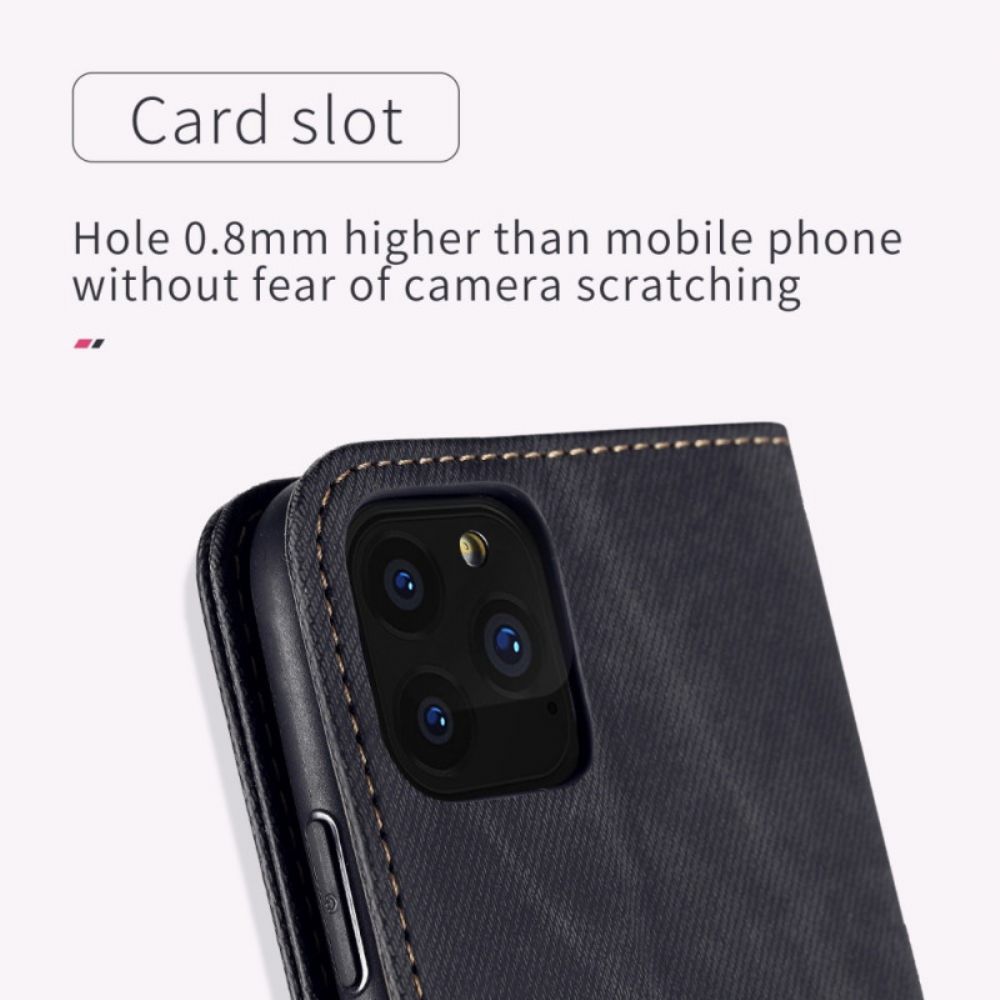 Schutzhülle Für Google Pixel 6 Pro Flip Case Jeansstoff