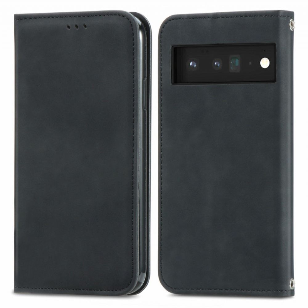 Schutzhülle Für Google Pixel 6 Pro Flip Case Skin-touch-vintage-design