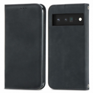 Schutzhülle Für Google Pixel 6 Pro Flip Case Skin-touch-vintage-design