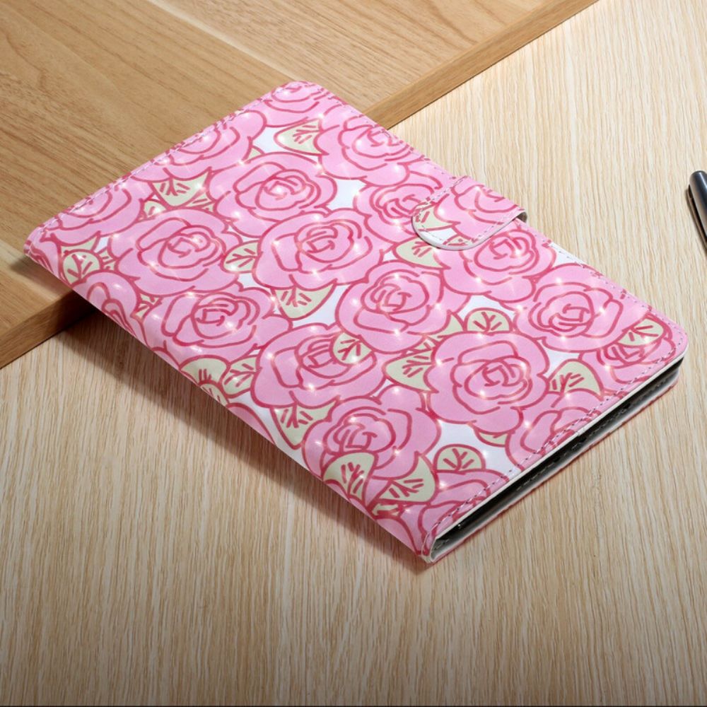 Flip Case Für Samsung Galaxy Tab S7 Plus / Tab S8 Plus Blumen