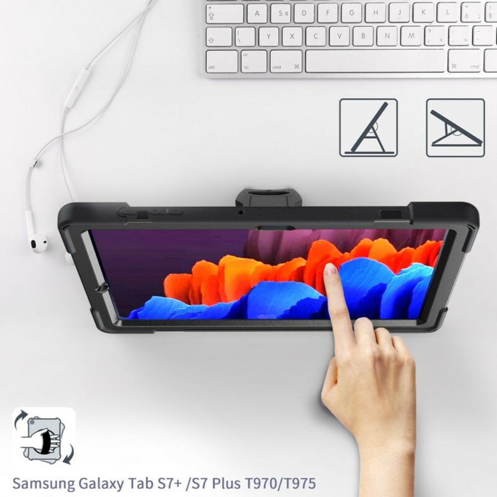 Handyhülle Für Samsung Galaxy Tab S7 Plus / Tab S8 Plus Extrem Widerstandsfähig